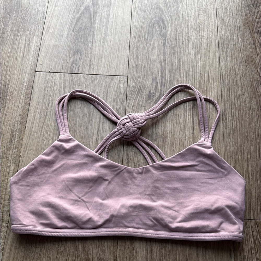 Lululemon Sports Bra, Size 10, Light Lilac